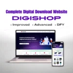 Digishop – Your Ready-Made Digital Download Website for Effortless Online Selling