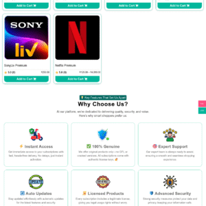 Subscription Selling Website Template for WordPress (Using Elementor & WooCommerce)