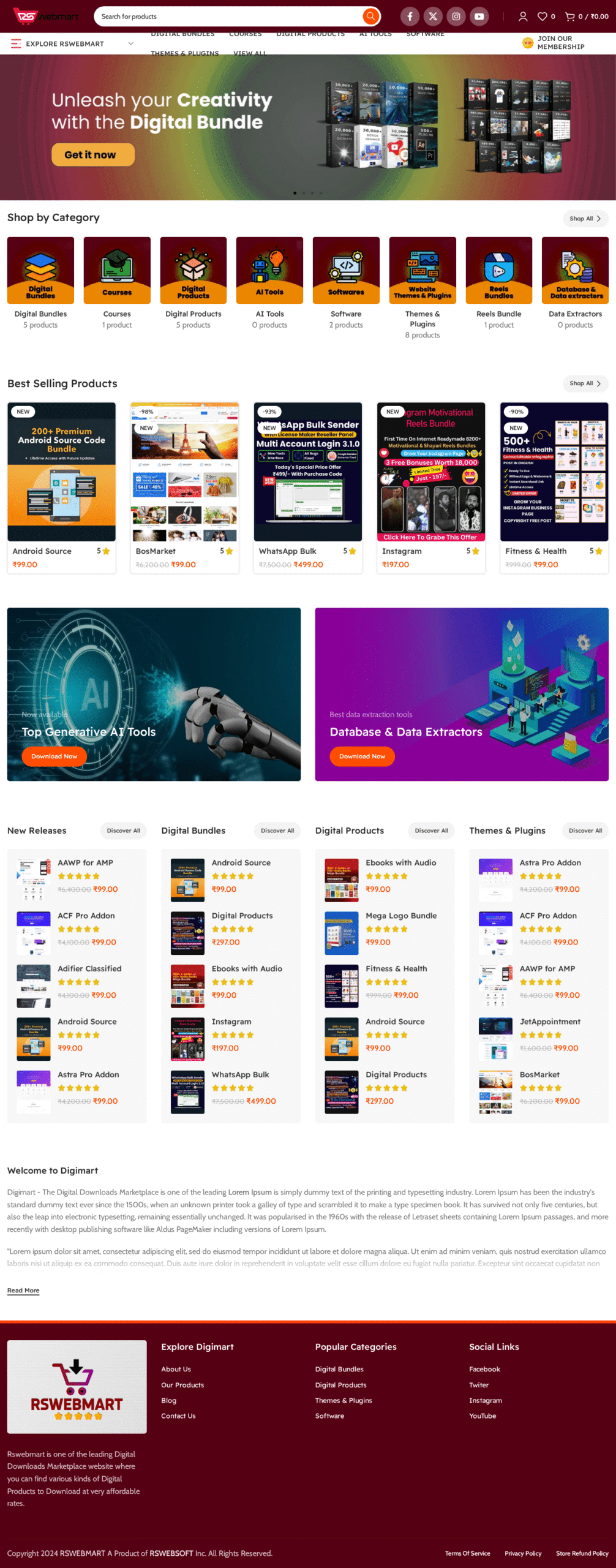 DigiMart – Your Ultimate Digital Downloads Destination