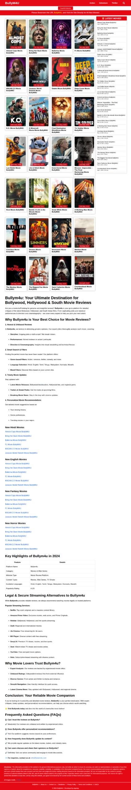 Auto Blogging Movie Info Website with TMDB API & Gemini AI