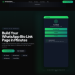 WhatsApp Bio Link Page Builder