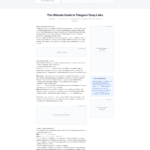 Telegram Link Generator